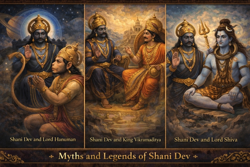 myths of lord Shani